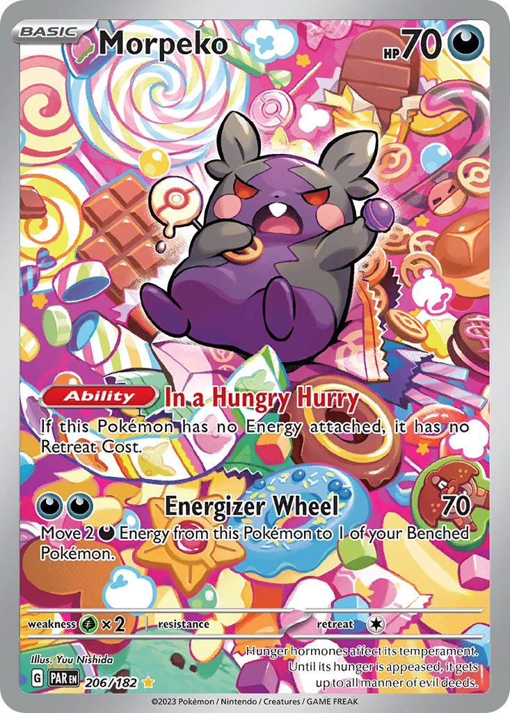 Morpeko 206/182 Illustration rare