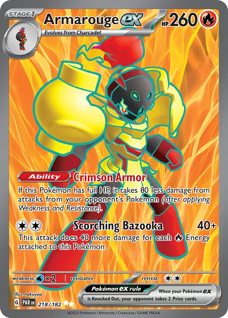 Armarouge ex 218/182 Ultra rare