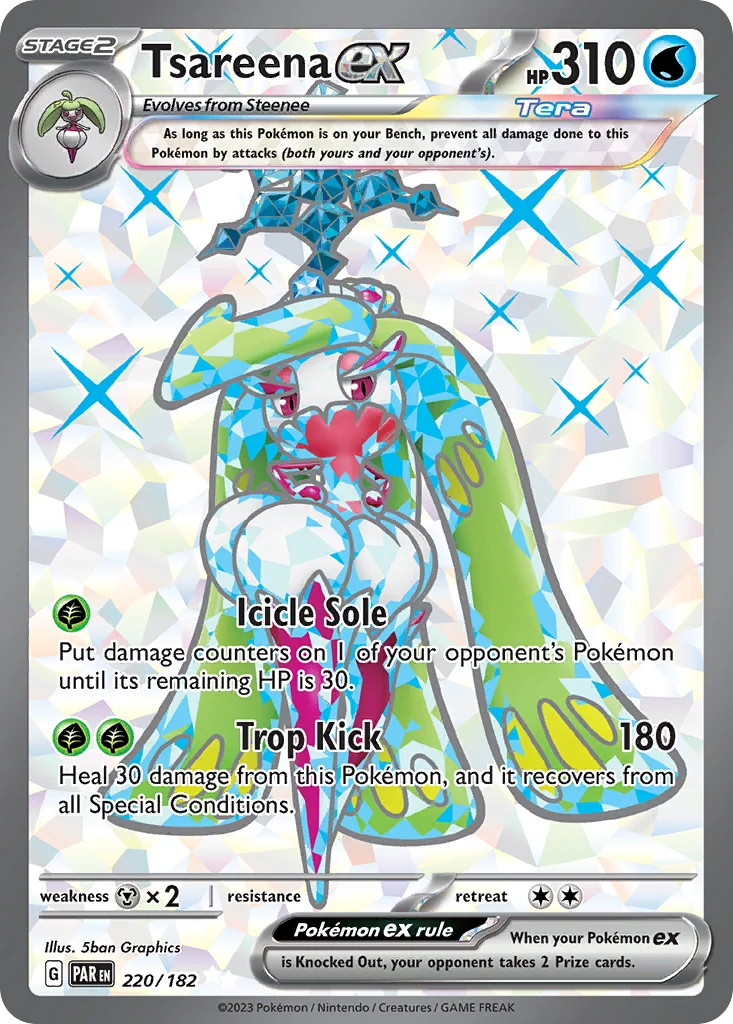 Tsareena ex 220/182 Ultra rare
