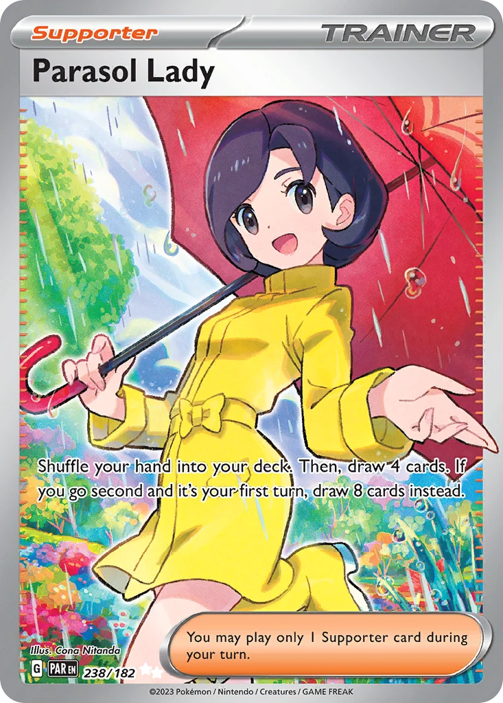 Parasol Lady 238/182 Ultra rare