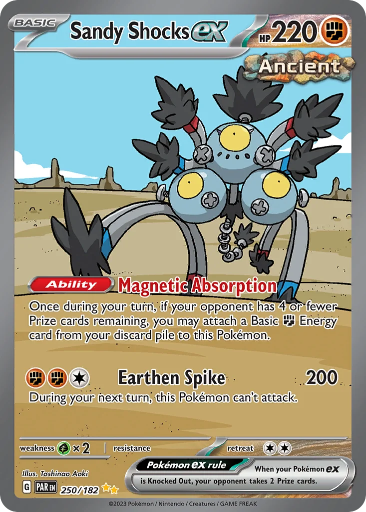 Sandy Shocks ex 250/182 Special illustration rare