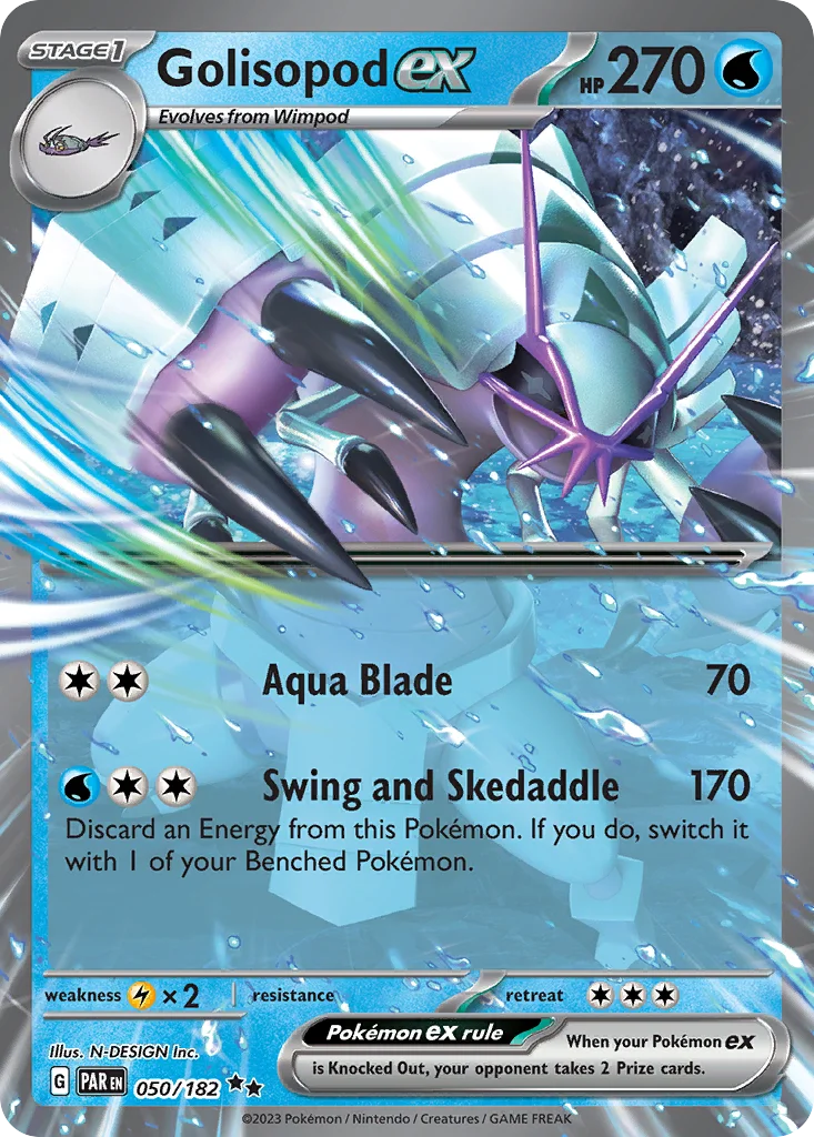 Golisopod ex 050/182 Double rare