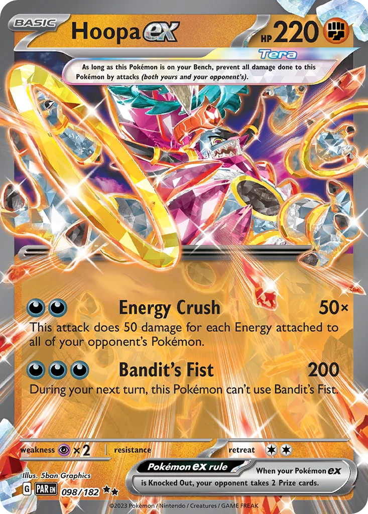 Hoopa ex 098/182 Double rare