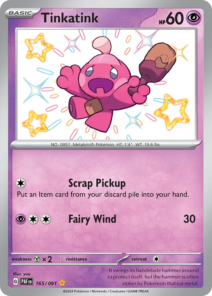 Tinkatink 165/91 Shiny rare