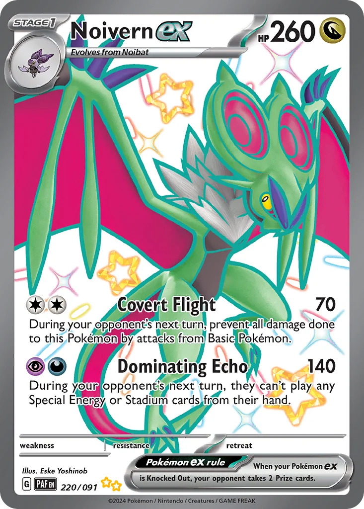 Noivern ex 220/091 Shiny ultra rare