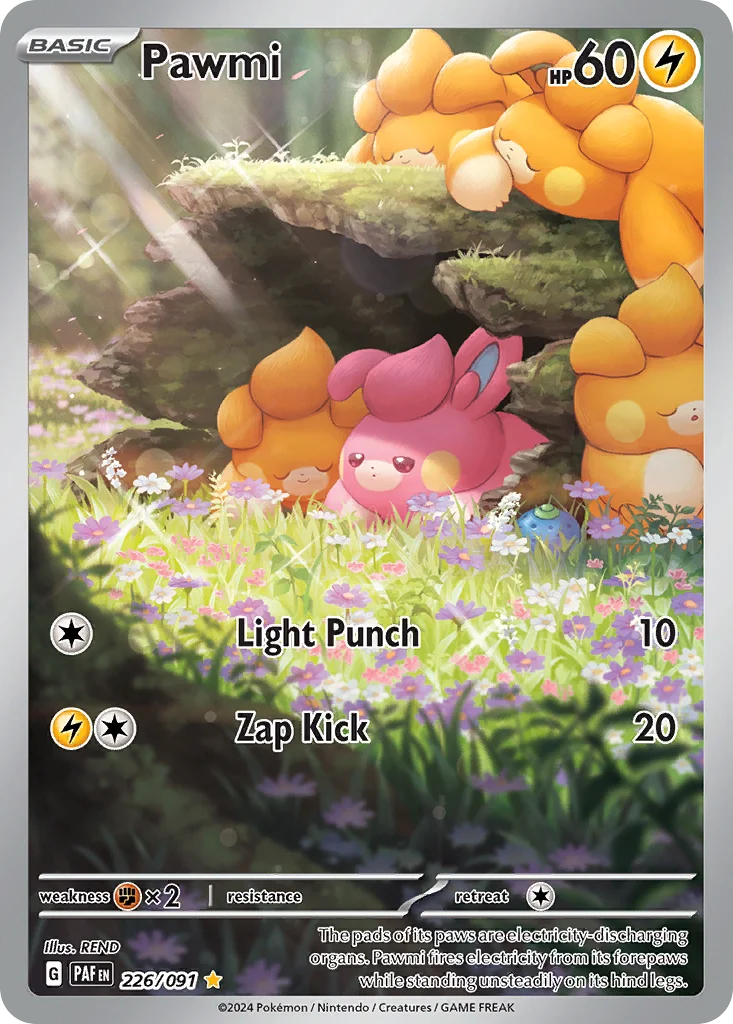 Pawmi 226/091 Illustration rare