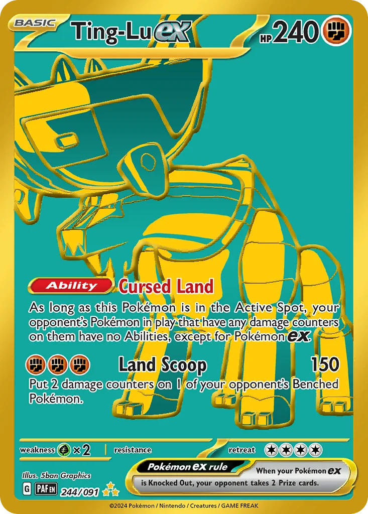Ting-Lu ex 244/91 Hyper rare