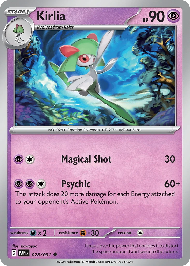 Kirlia 028/091 Uncommon