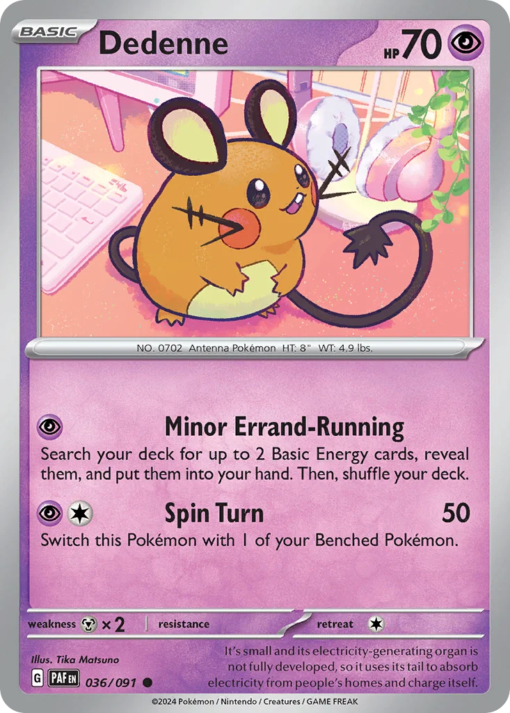 Dedenne 036/091 Common