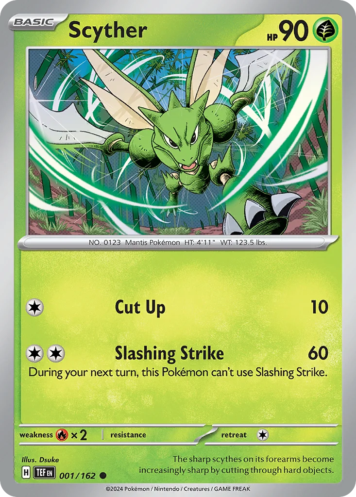 Scyther 001/162 Common