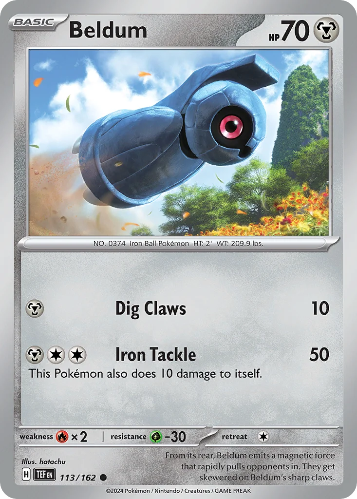 Beldum 113/162 Common