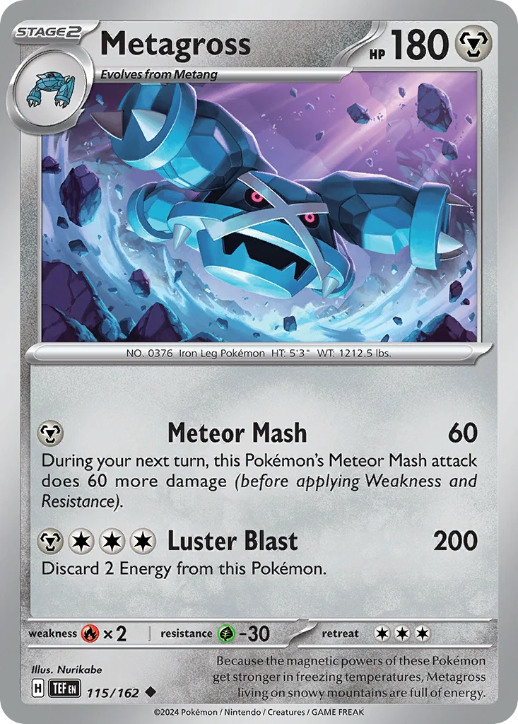 Metagross 115/162 Uncommon