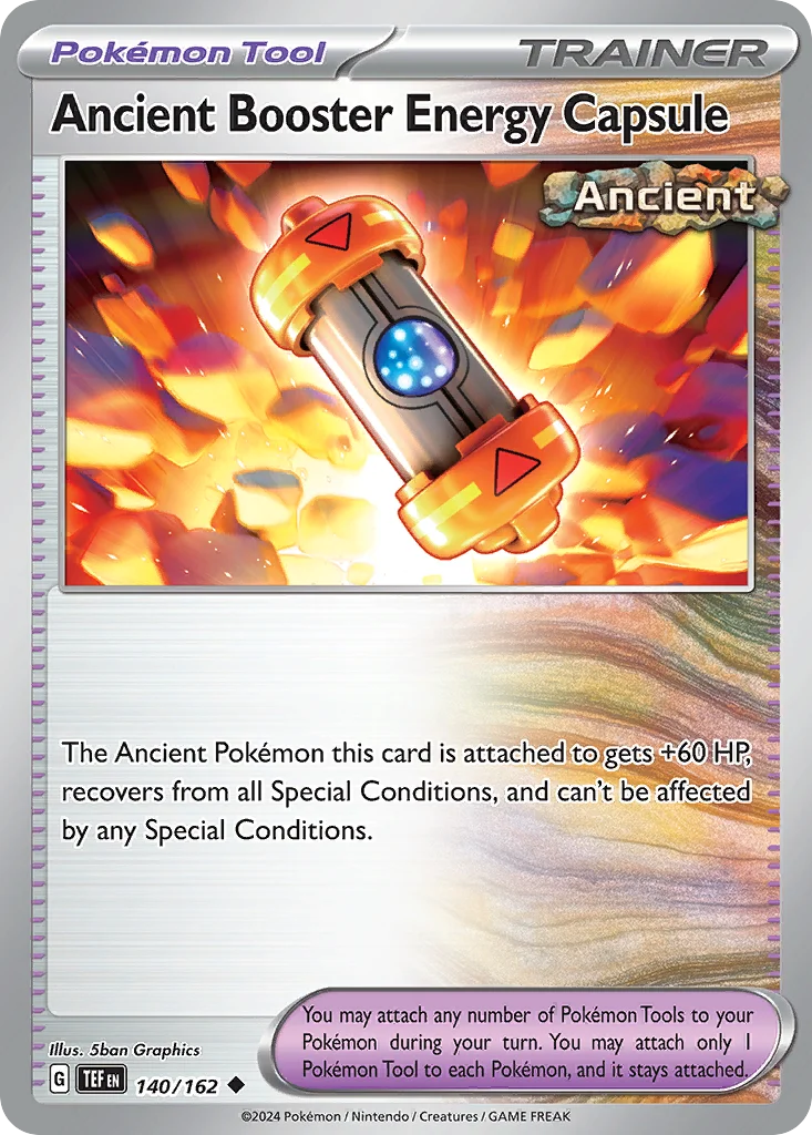 Ancient Booster Energy Capsule 140/162 Uncommon
