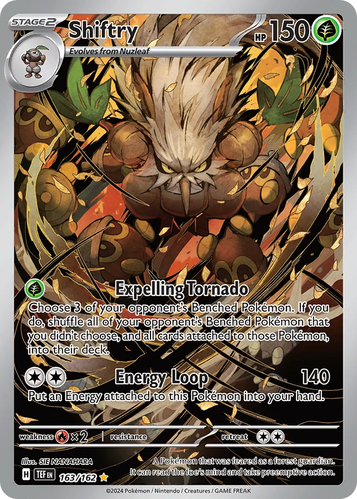 Shiftry 163/162 Illustration rare