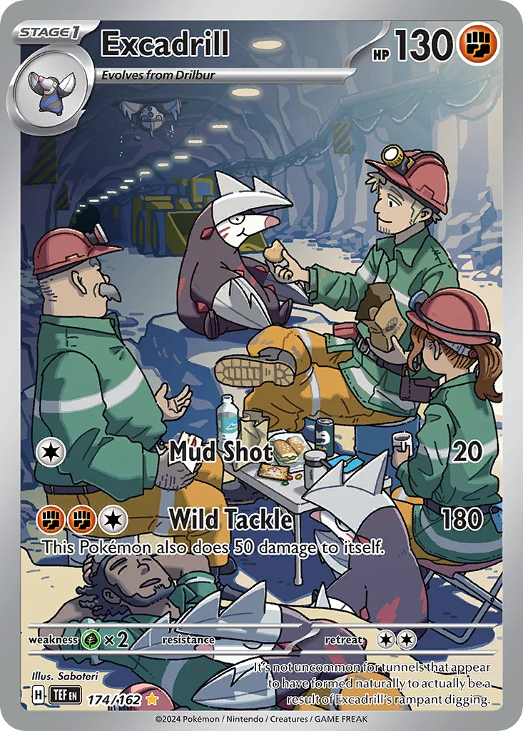 Excadrill 174/162 Illustration rare