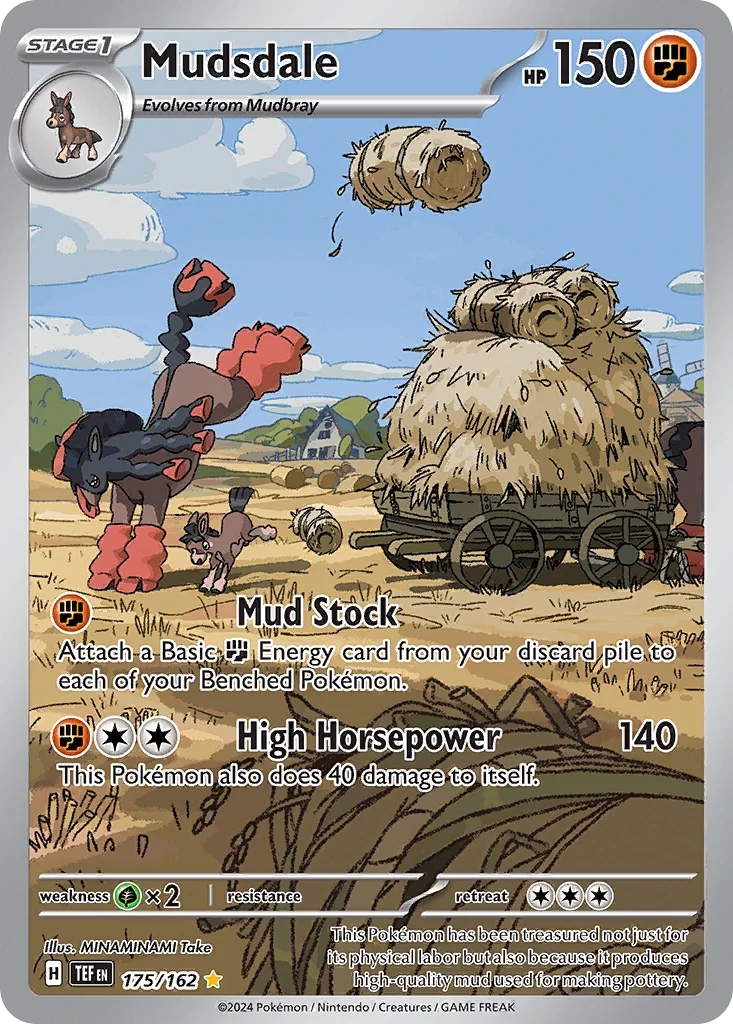 Mudsdale 175/162 Illustration rare