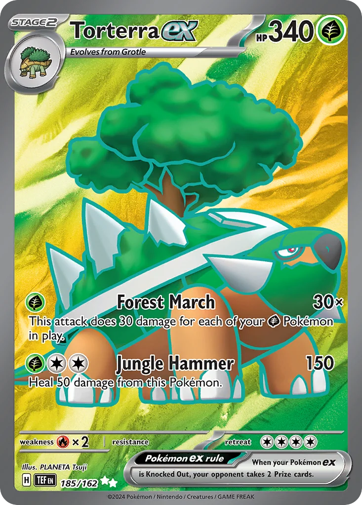 Torterra ex 185/162 Ultra rare