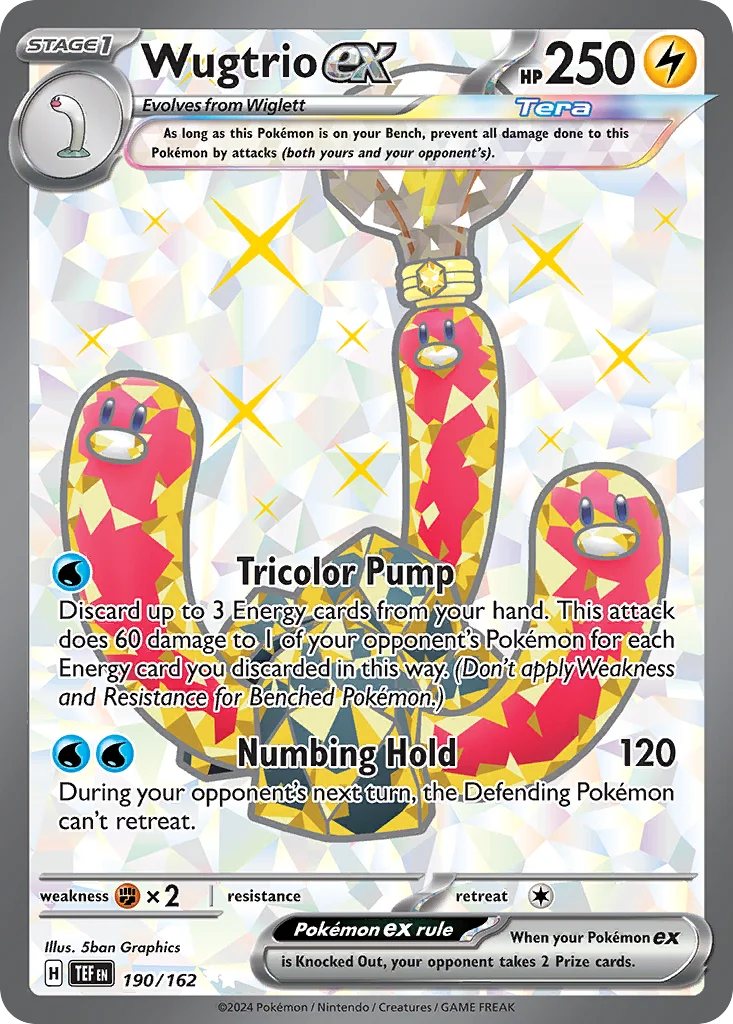 Wugtrio ex 190/162 Ultra rare