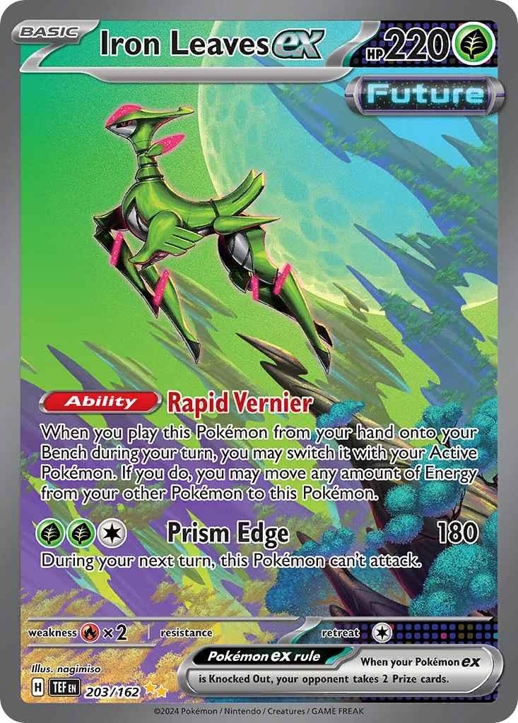 Iron Leaves ex 203/162 Special illustration rare