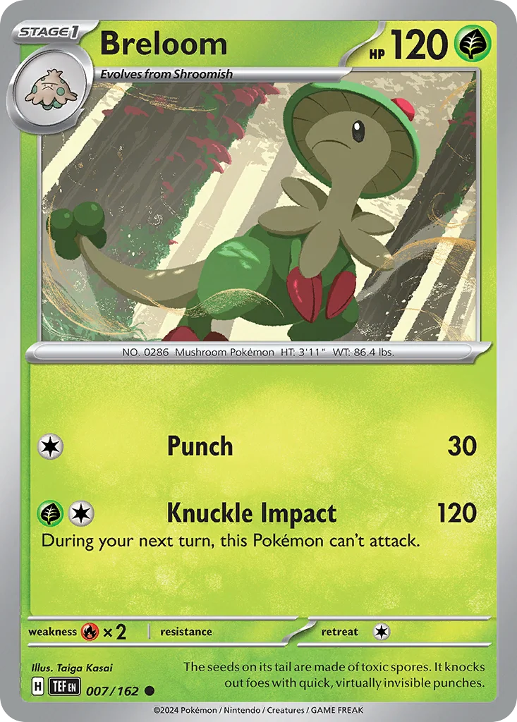 Breloom 007/162 Common
