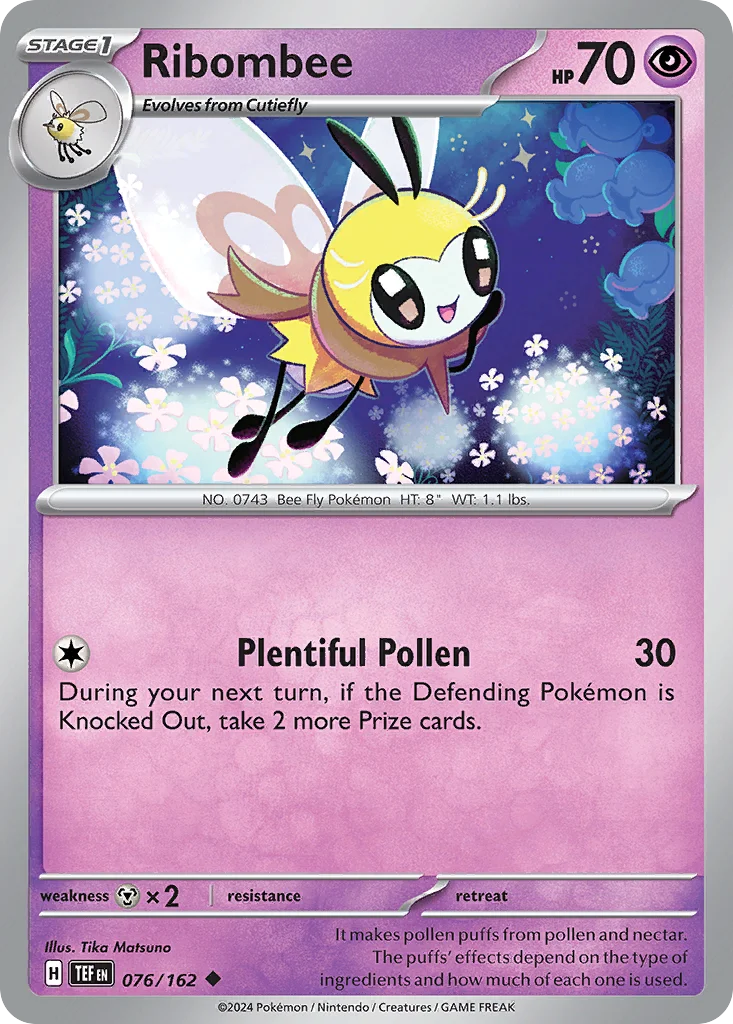 Ribombee 076/162 Uncommon