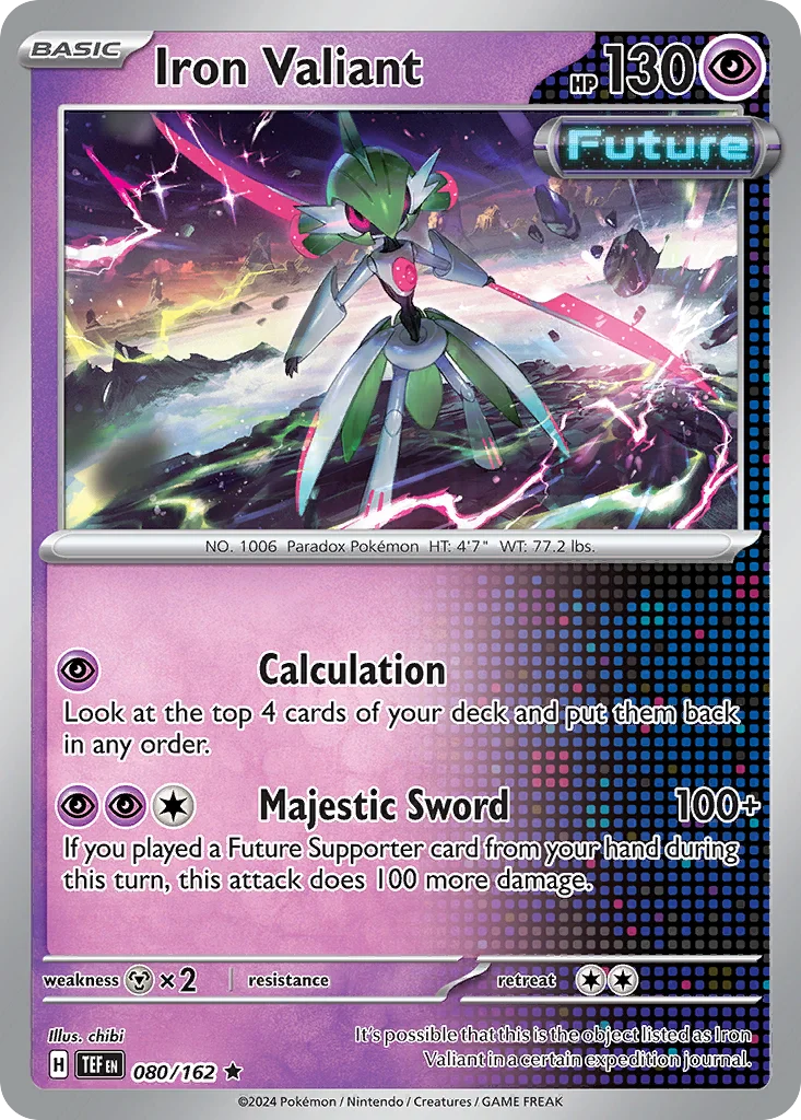 Iron Valiant 080/162 Rare