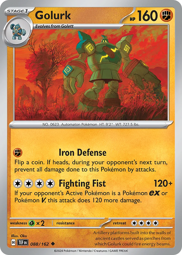 Golurk 088/162 Uncommon