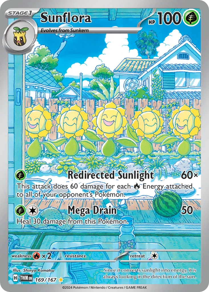 Sunflora 169/167 Illustration rare