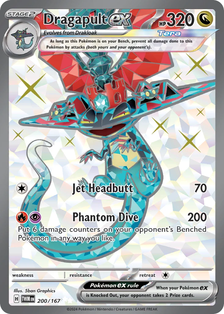 Dragapult ex 200/167 Ultra rare