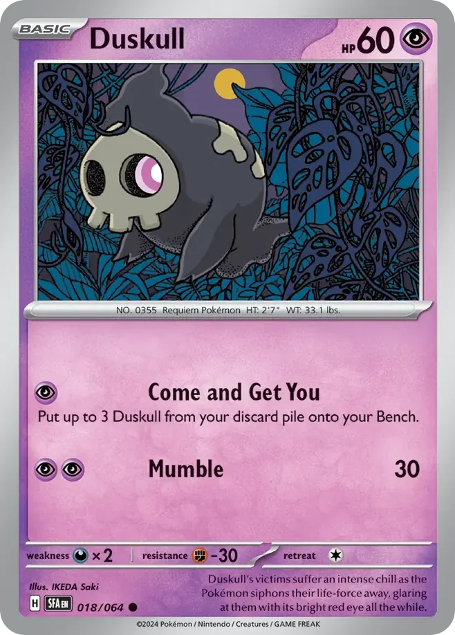 Duskull 018/064 Common