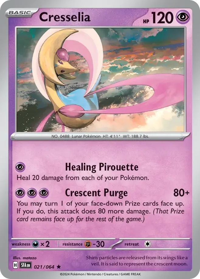 Cresselia 021/064 Rare
