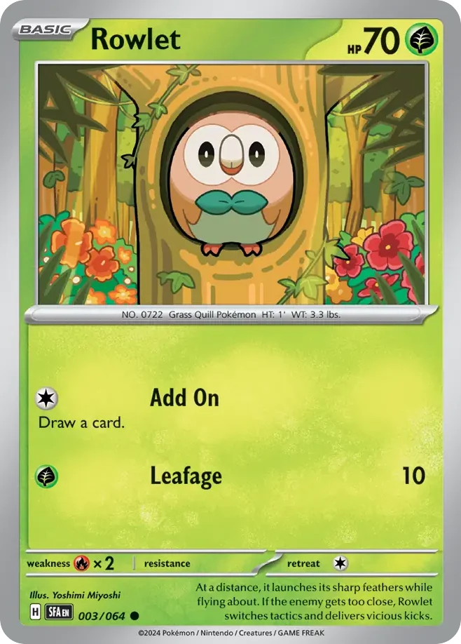 Rowlet 003/064 Common