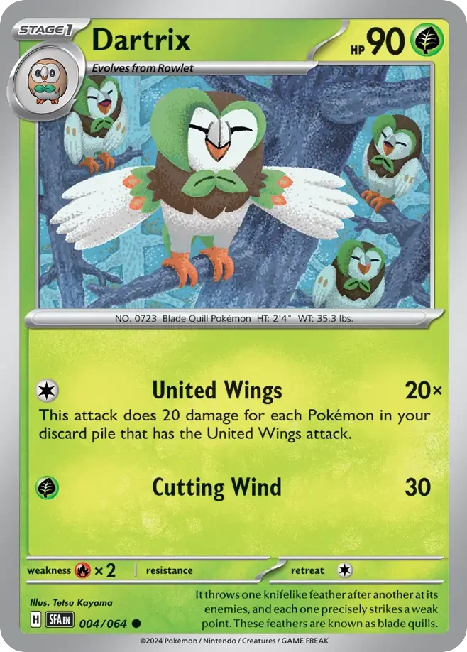 Dartrix 004/064 Common