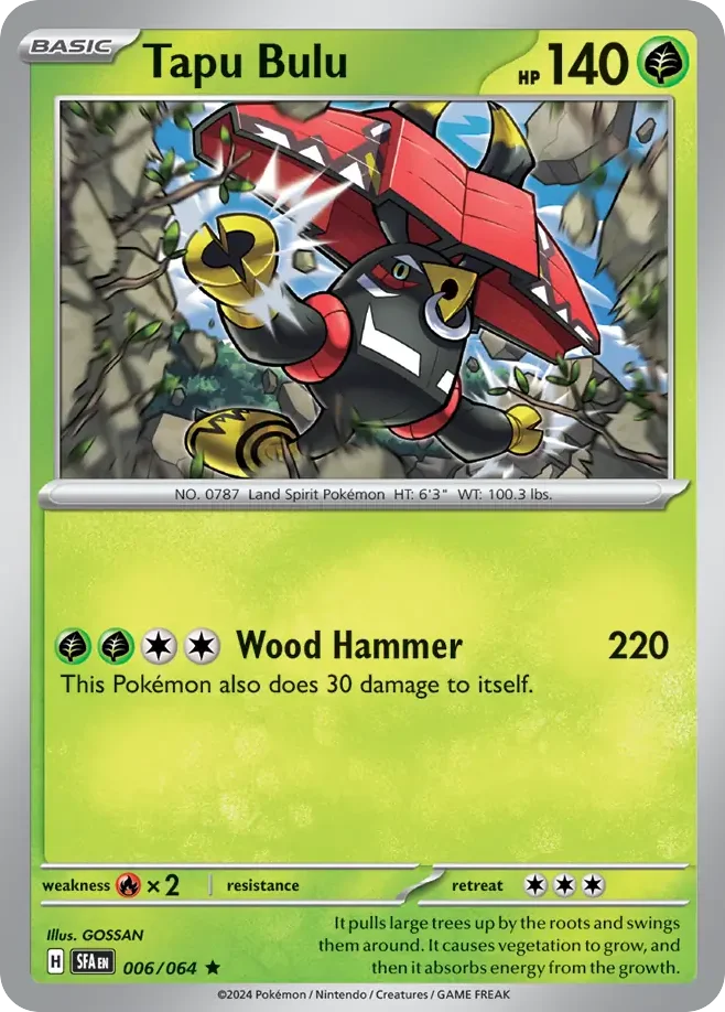 Tapu Bulu 006/064 Rare