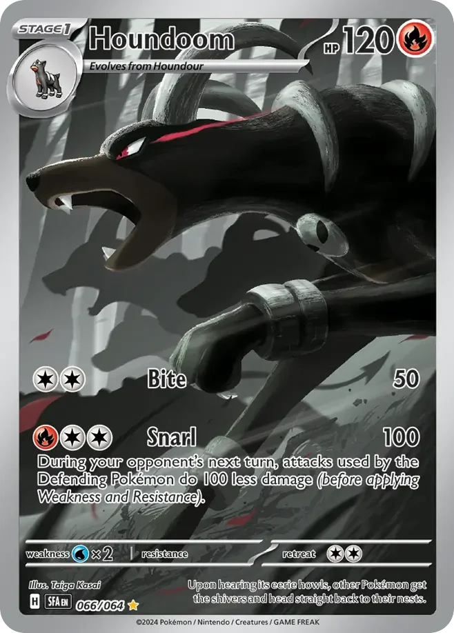 Houndoom 066/64 Illustration rare