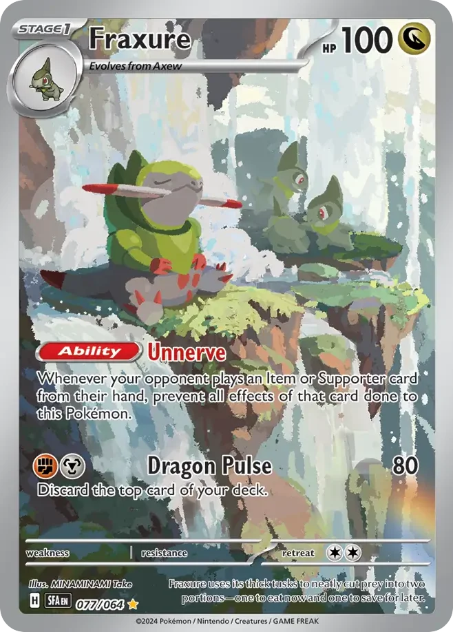Fraxure 077/64 Illustration rare