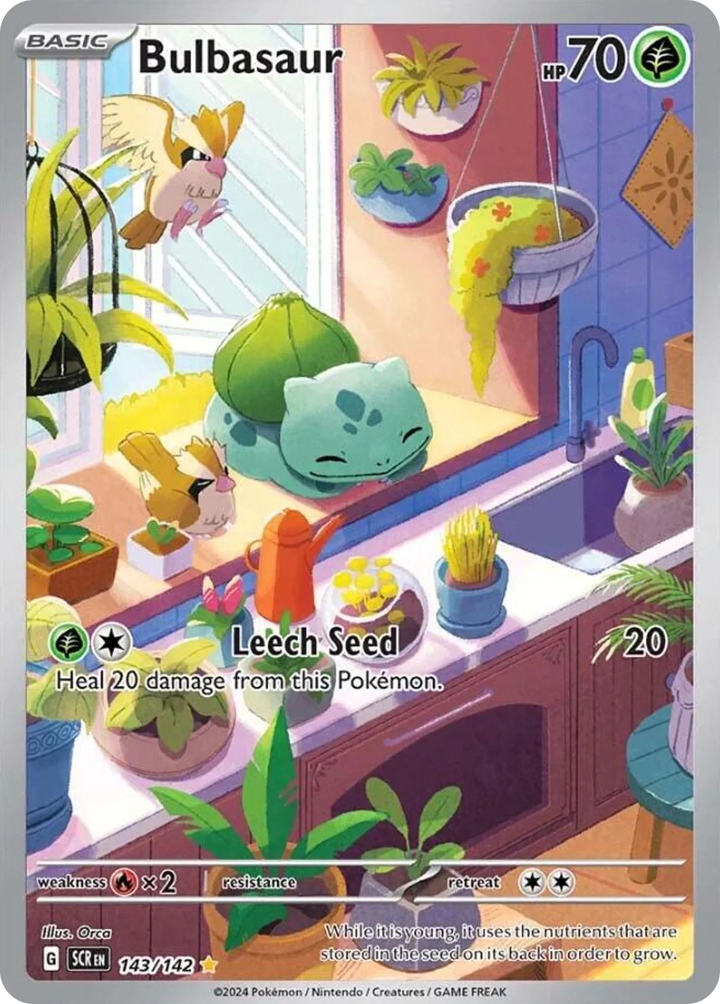 Bulbasaur 143/142 Illustration rare