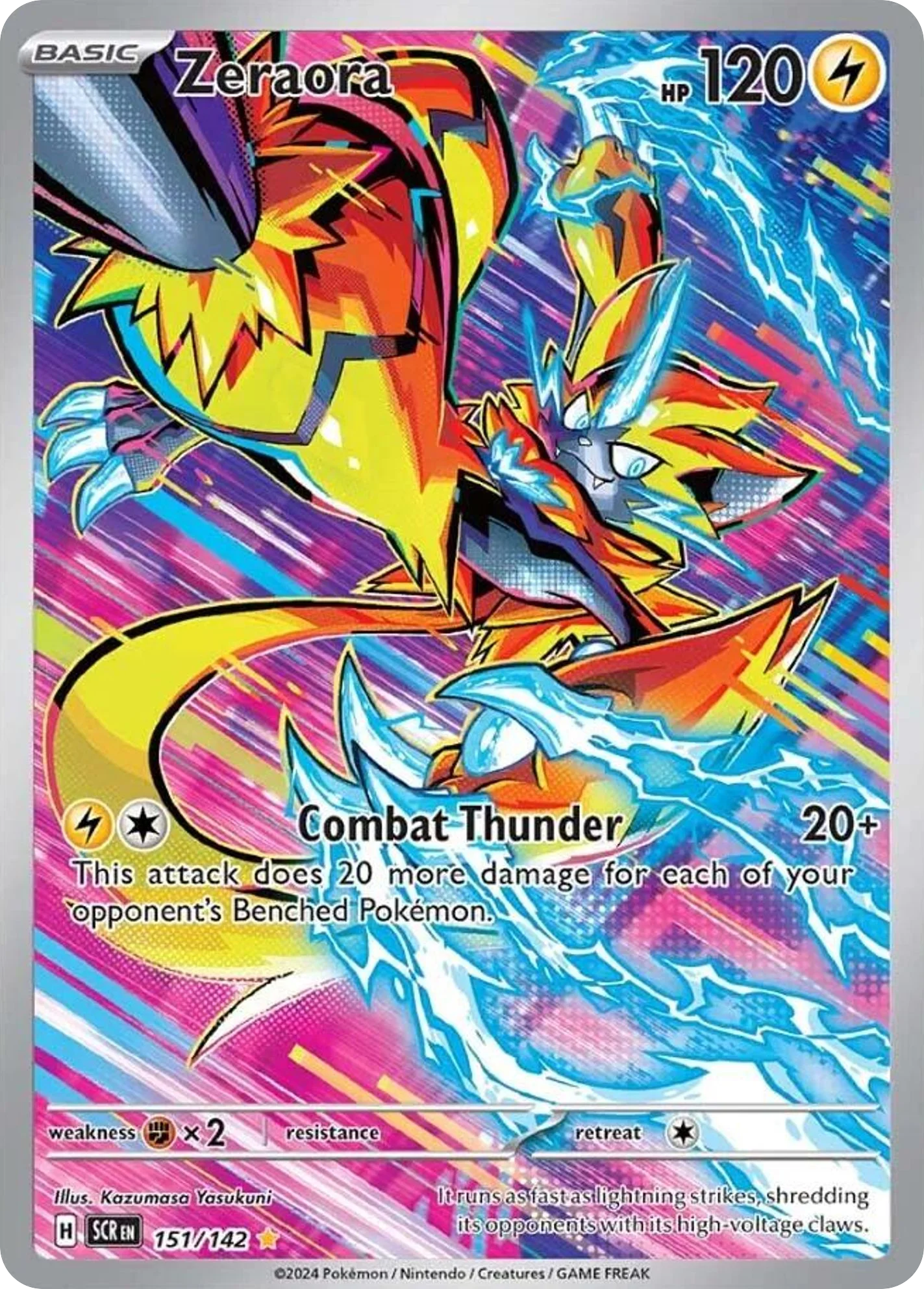 Zeraora 151/142 Illustration rare