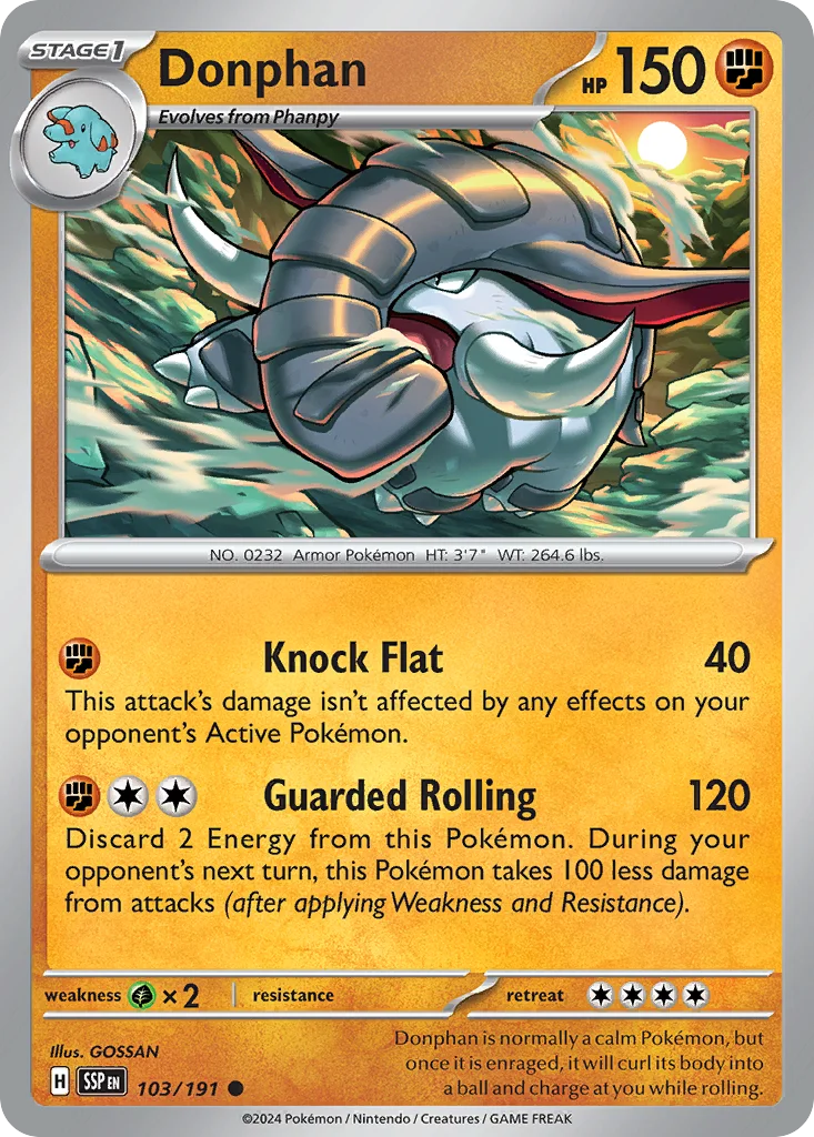 Donphan 103/191 Common