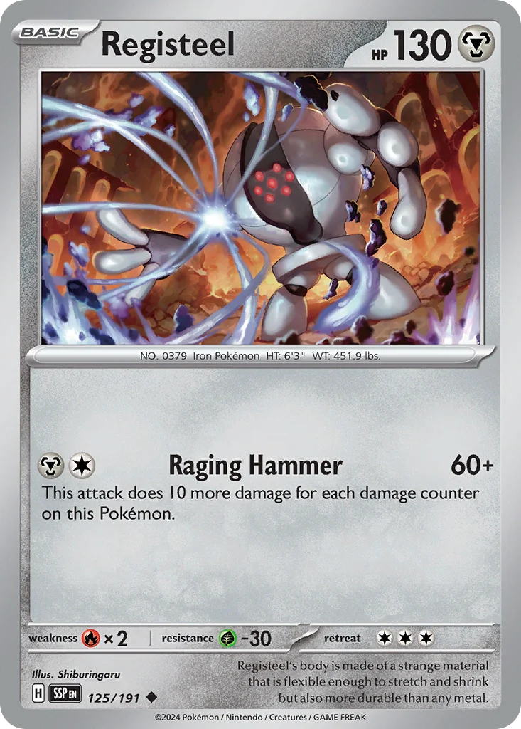 Registeel 125/191 Uncommon