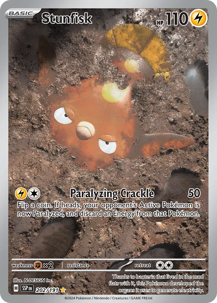 Stunfisk 202/191 Illustration rare