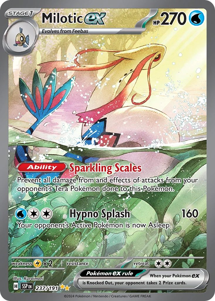 Milotic ex 237/191 Special illustration rare