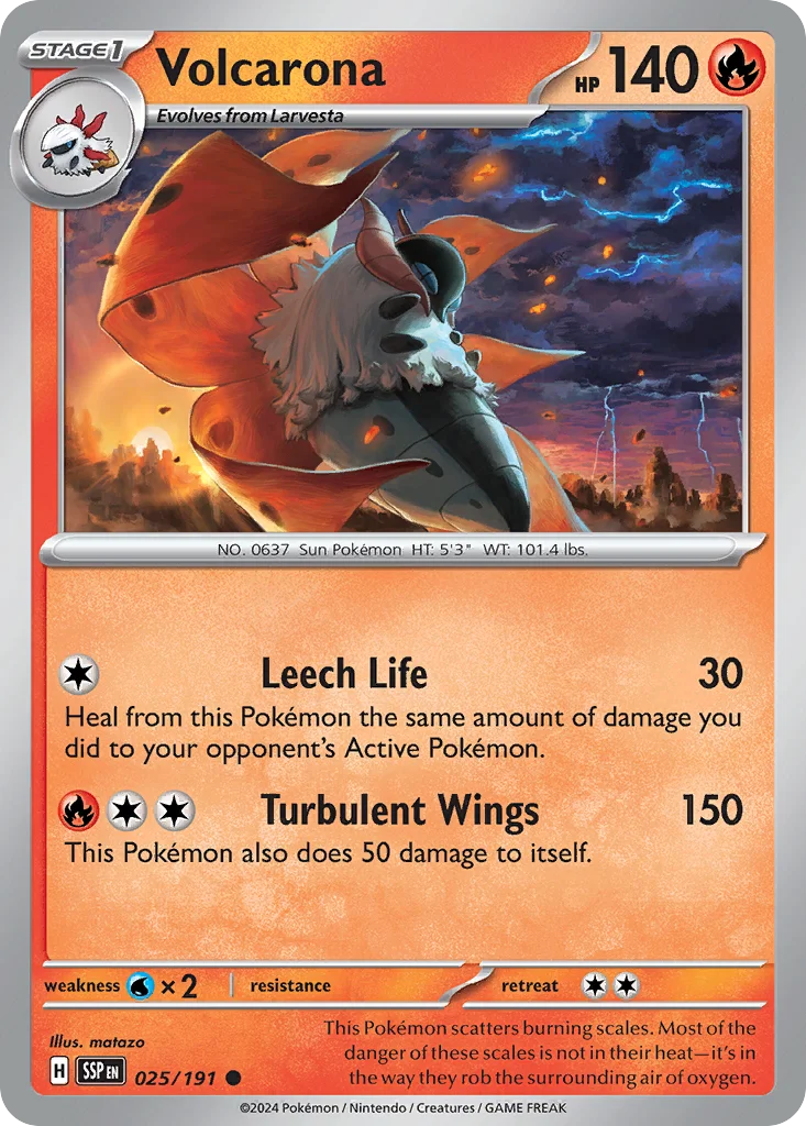 Volcarona 025/191 Common