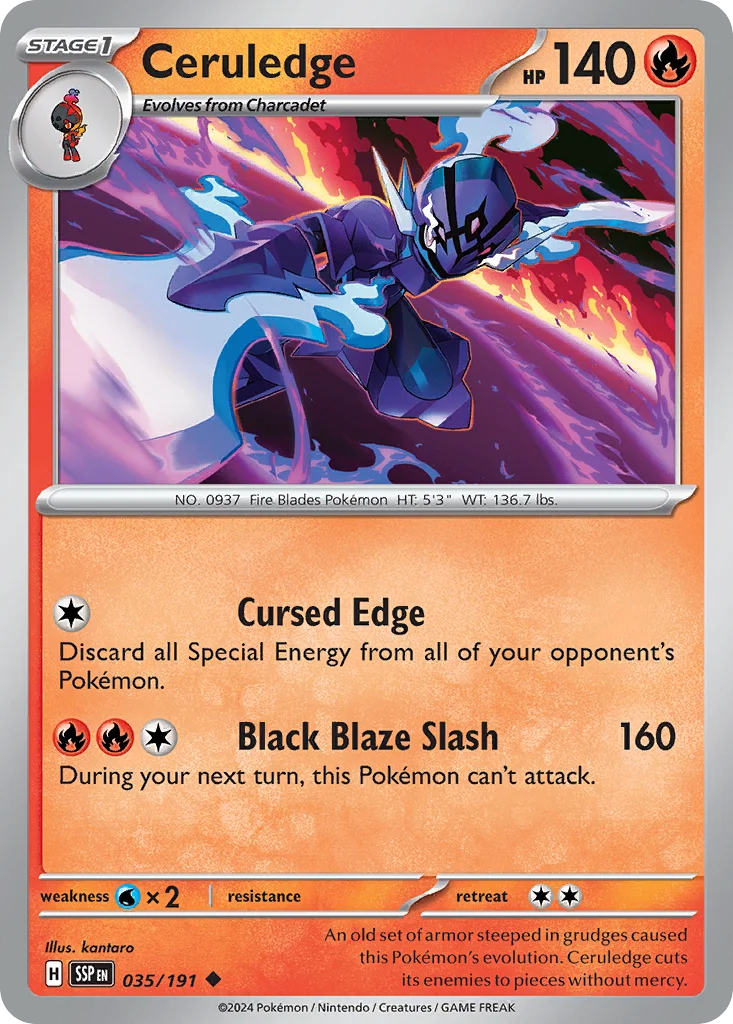Ceruledge 035/191 Uncommon