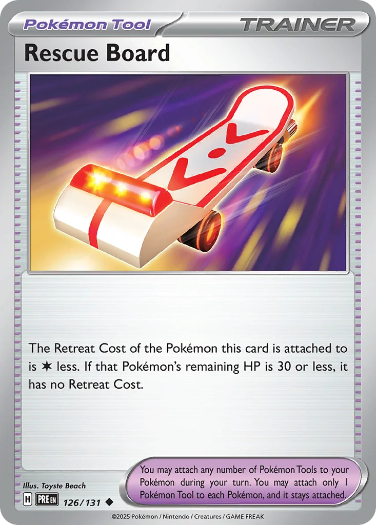 Rescue Board 126/131 Uncommon