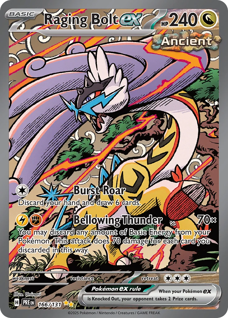 Raging Bolt ex 166/131 Special illustration rare