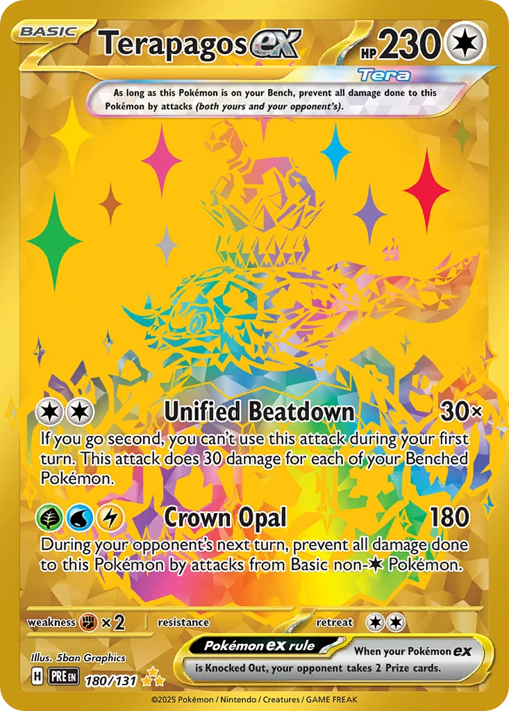Terapagos ex 180/131 Hyper rare