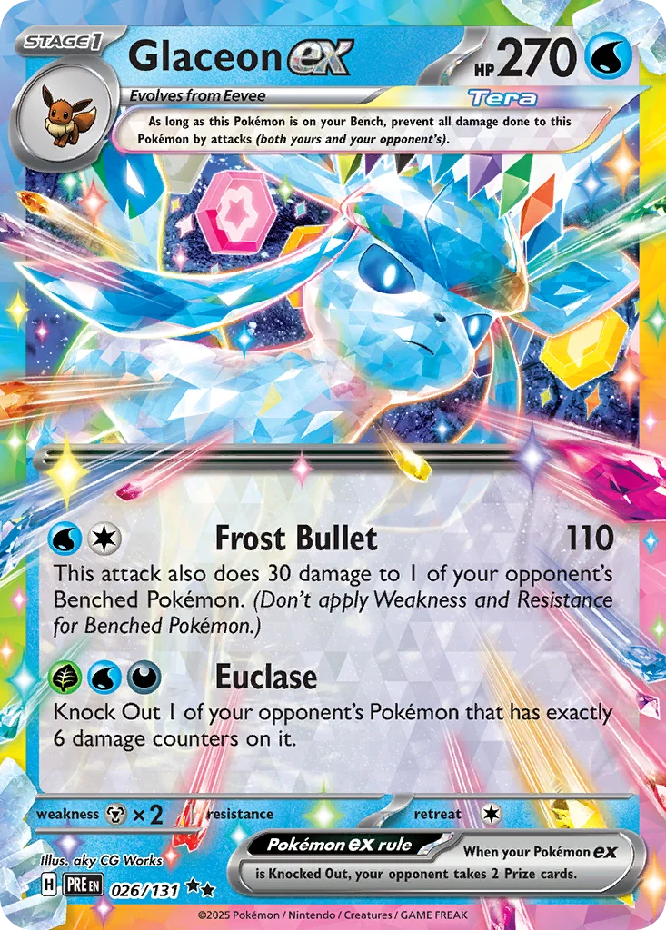 Glaceon ex 026/131 Double rare