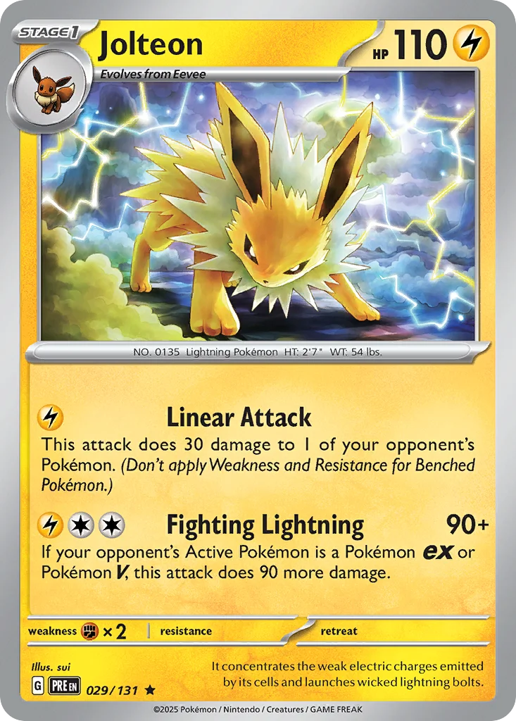 Jolteon 029/131 Rare