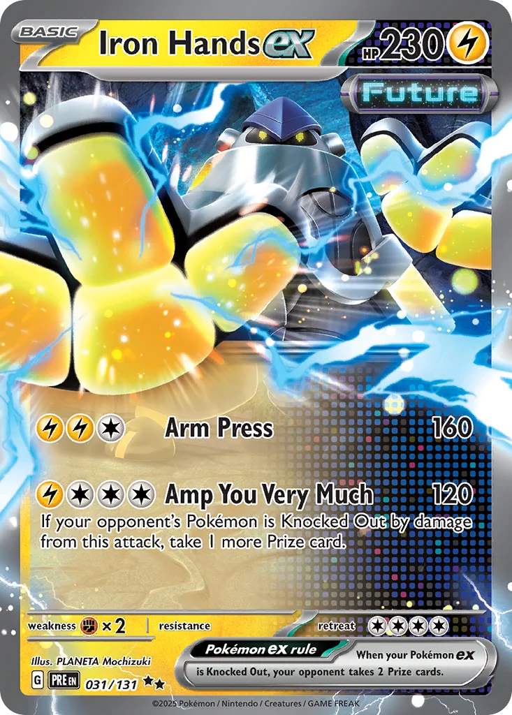 Iron Hands ex 031/131 Double rare